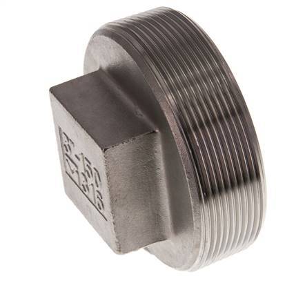 Plug R3'' Stainless steel with External Square 16bar (224.8psi)