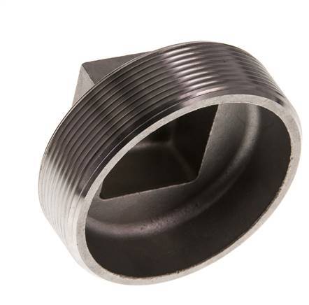 Plug R3'' Stainless steel with External Square 16bar (224.8psi)