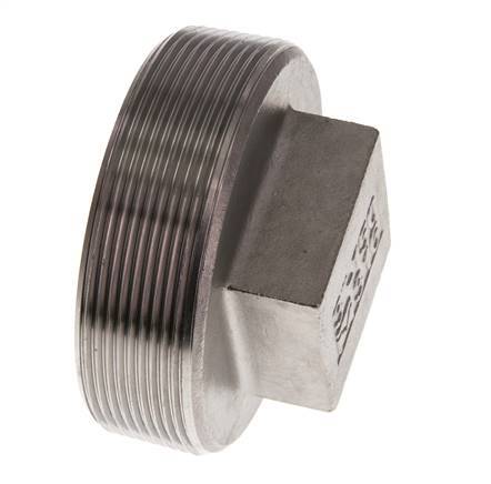 Plug R3'' Stainless steel with External Square 16bar (224.8psi)