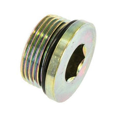 Plug UN 1-5/16''-12 Steel NBR with Internal Hex 400bar (5620.0psi)