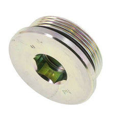 Plug UN 1-7/8''-12 Steel NBR with Internal Hex 250bar (3512.5psi)