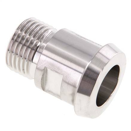 DIN 11851 Sanitary (Dairy) Fitting 28mm Cone x G1/2 inch Male Stainless Steel