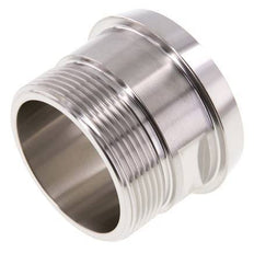 DIN 11851 Sanitary (Dairy) Fitting 68mm Cone x G2 inch Male Stainless Steel