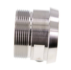 DIN 11851 Sanitary (Dairy) Fitting 68mm Cone x G2 inch Male Stainless Steel