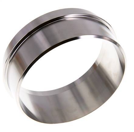 Sanitary (Dairy) Fitting 121mm Cone x 114.3mm Weld End Stainless Steel