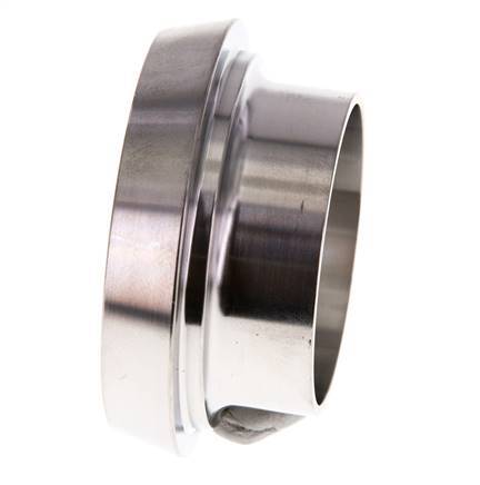 DIN 11851 Sanitary (Dairy) Fitting 56mm Cone x 41mm Weld End Stainless Steel