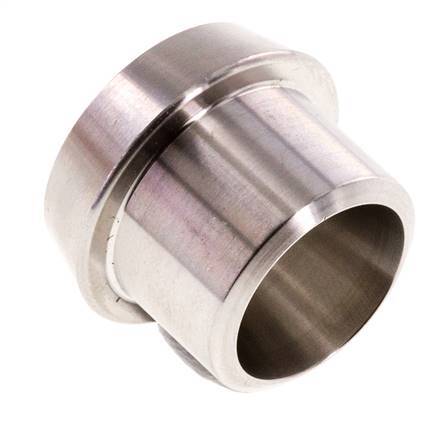 Sanitary (Dairy) Fitting 22mm Cone x 17.2mm Weld End Stainless Steel