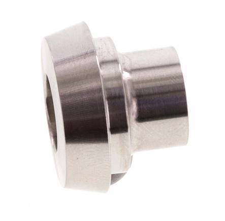 DIN 11851 Sanitary (Dairy) Fitting 22mm Cone x 13mm Weld End Stainless Steel
