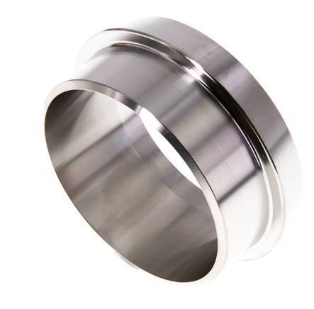 Sanitary (Dairy) Fitting 68mm Cone x 60.3mm Weld End Stainless Steel