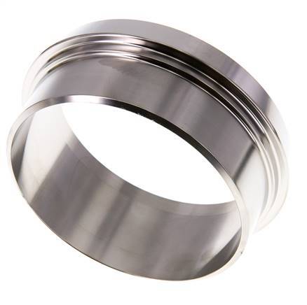 Sanitary (Dairy) Fitting 100mm Cone x 88.9mm Weld End Stainless Steel