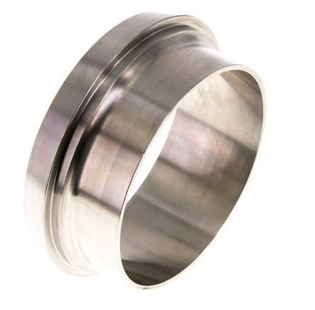 DIN 11851 Sanitary (Dairy) Fitting 100mm Cone x 85mm Weld End Stainless Steel