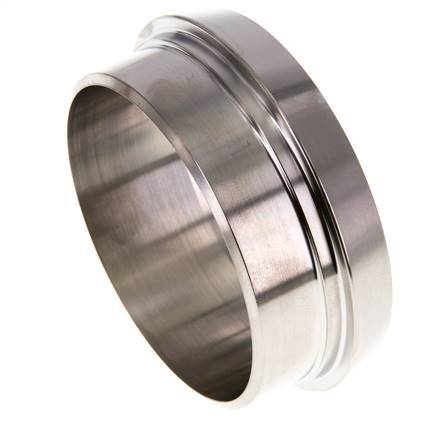 Sanitary (Dairy) Fitting 86mm Cone x 76.1mm Weld End Stainless Steel