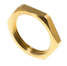 Lock Nut G1 1/4'' Brass