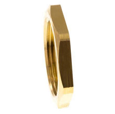 Lock Nut G1 1/4'' Brass