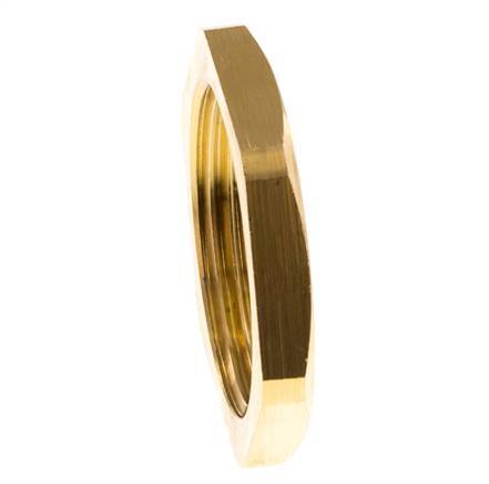 Lock Nut G1 1/4'' Brass