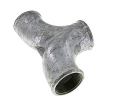 Tee Fitting Rp2'' Female Malleable cast iron 25bar (351.25psi)
