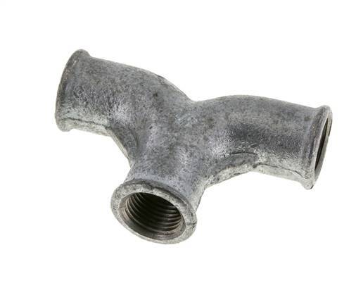 Tee Fitting Rp1/2'' Female Malleable cast iron 25bar (351.25psi)