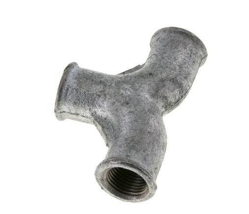Tee Fitting Rp1/2'' Female Malleable cast iron 25bar (351.25psi)
