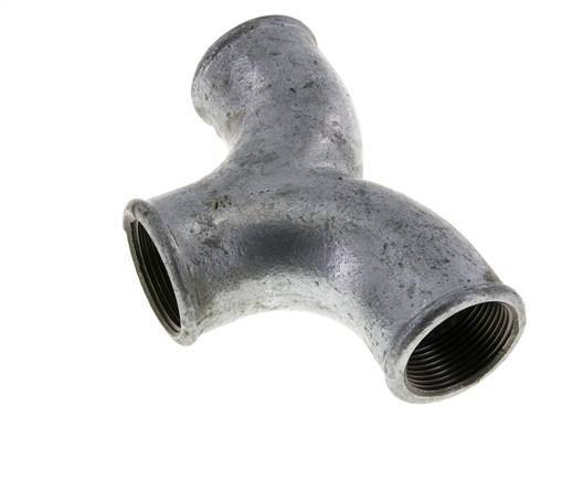 Tee Fitting Rp1 1/4'' Female Malleable cast iron 25bar (351.25psi)