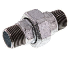 Union Straight Connector R1'' Cast Iron Flat Seal 25bar (351.25psi)