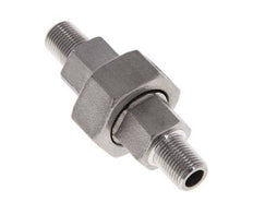 Union Straight Connector R1/8'' Stainless Steel Flat Seal PTFE 16bar (224.8psi)