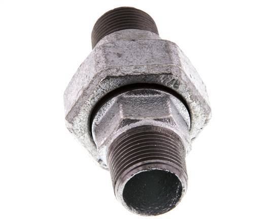 Union Straight Connector R3/4'' Cast Iron Flat Seal 25bar (351.25psi)