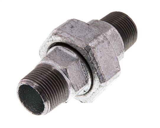 Union Straight Connector R3/4'' Cast Iron Flat Seal 25bar (351.25psi)