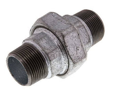 Union Straight Connector R1 1/4'' Cast Iron Flat Seal 25bar (351.25psi)