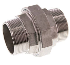 Union Straight Connector R2'' Stainless Steel Flat Seal PTFE 16bar (224.8psi)