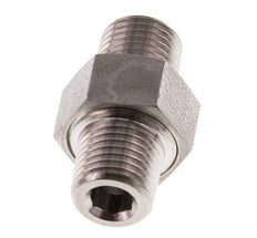 Double Nipple R1/4'' Separable Stainless Steel Conical Seal 40bar (562.0psi)