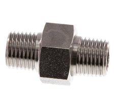 Double Nipple R1/4'' Separable Stainless Steel Conical Seal 40bar (562.0psi)