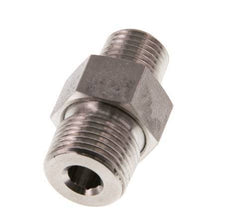 Double Nipple R1/4'' x R3/8'' Separable Stainless Steel Conical Seal 40bar (562.0psi)