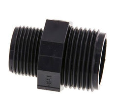 Reducing Double Nipple G3/4'' x G1'' PVC-U 16bar (224.8psi) EN 1452-3 [2 Pieces]