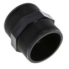 Reducing Double Nipple G2 1/2'' PVC-U 16bar (224.8psi) EN 1452-3