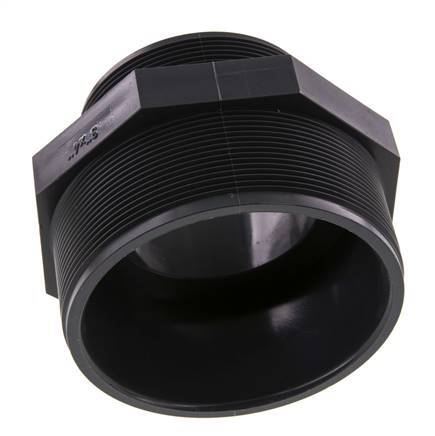 Reducing Double Nipple G3'' x G4'' PVC-U 16bar (224.8psi) EN 1452-3