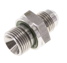 JIC Double Nipple G3/8'' x UNF 9/16''-18 Stainless Steel FKM 275bar (3863.75psi)