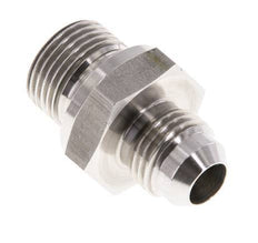 JIC Double Nipple G3/8'' x UNF 9/16''-18 Stainless Steel FKM 275bar (3863.75psi)