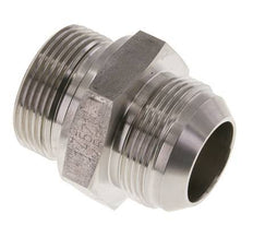 JIC Double Nipple G1 1/4'' x UN 1-5/8''-12 Stainless Steel FKM 140bar (1967.0psi)