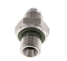 JIC Double Nipple G1/4'' x UNF 1/2''-20 Stainless Steel FKM 275bar (3863.75psi)