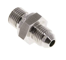 JIC Double Nipple G1/4'' x UNF 1/2''-20 Stainless Steel FKM 275bar (3863.75psi)