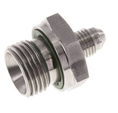 JIC Double Nipple G1/2'' x UNF 7/16''-20 Stainless Steel FKM 310bar (4355.5psi)