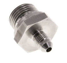 JIC Double Nipple G1/2'' x UNF 7/16''-20 Stainless Steel FKM 310bar (4355.5psi)