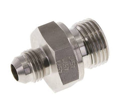 JIC Double Nipple G1/2'' x UNF 9/16''-18 Stainless Steel FKM 275bar (3863.75psi)