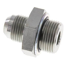 JIC Double Nipple G3/4'' x UNF 7/8''-14 Steel NBR 210bar (2950.5psi)