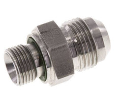 JIC Double Nipple G3/8'' x UNF 7/8''-14 Stainless Steel FKM 210bar (2950.5psi)