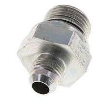 JIC Double Nipple G1/2'' x UNF 9/16''-18 Steel NBR 275bar (3863.75psi) [2 Pieces]