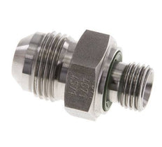 JIC Double Nipple G1/4'' x UNF 3/4''-16 Stainless Steel FKM 275bar (3863.75psi)