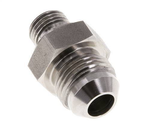 JIC Double Nipple G1/4'' x UNF 3/4''-16 Stainless Steel FKM 275bar (3863.75psi)