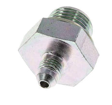 JIC Double Nipple G1/2'' x UNF 7/16''-20 Steel NBR 310bar (4355.5psi)