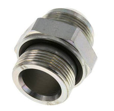 JIC Double Nipple G1 1/4'' x UN 1-5/8''-12 Steel NBR 140bar (1967.0psi)